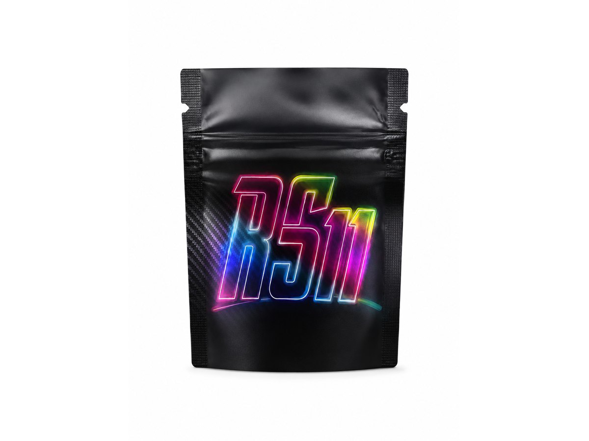1g Mylar Bags — RS11 — 100 bags of one design
