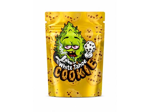 White Tahoe Cookie 1g mylar bag