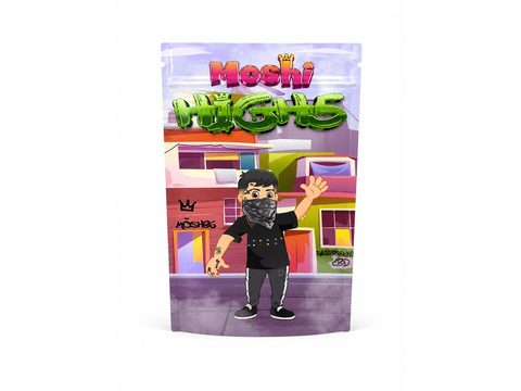Moshi High5 2g mylar bag