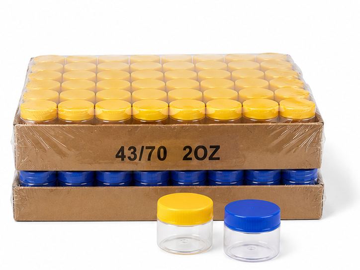 2oz Jars (43/70) — 100ct Tray