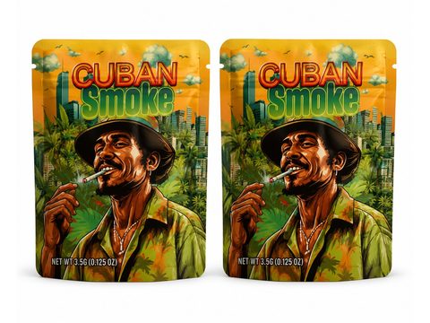 Cuban Smoke 3.5g mylar bag