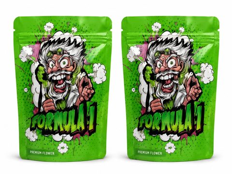 Formula 1 3.5g mylar bag