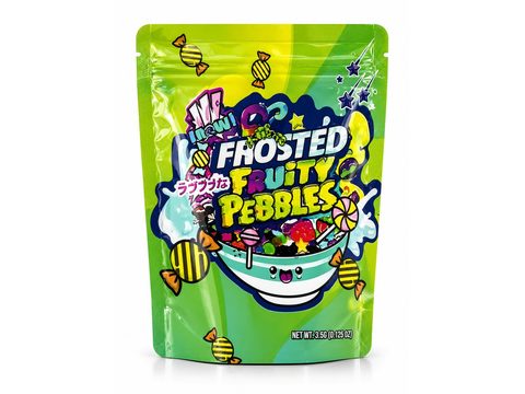 Frosted Fruity Pebbles 3.5g mylar bag