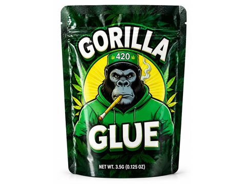 Gorilla Glue 3.5g mylar bag