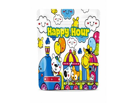 Happy Hour 3.5g mylar bag