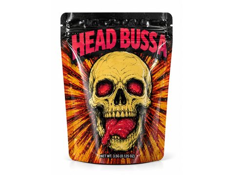 Head Bussa 3.5g mylar bag