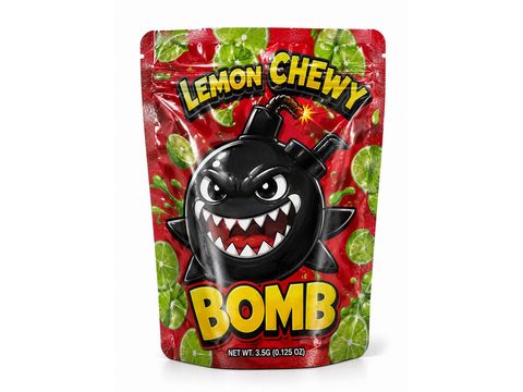 Lemon Chewy Bomb 3.5g mylar bag