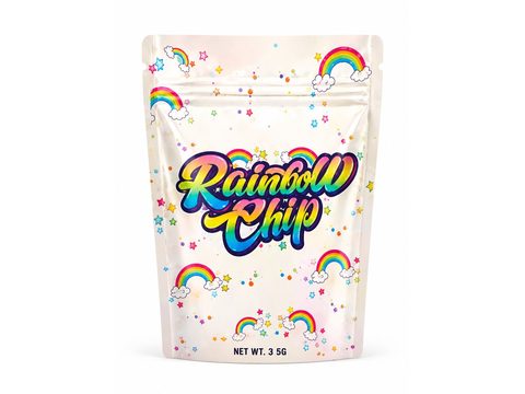 Rainbow Chip 3.5g mylar bag