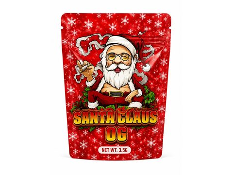 Santa Claus OG 3.5g mylar bag