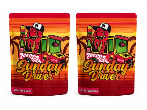 Sunday Driver 3.5g mylar bag