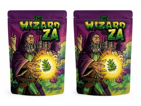 Wizard of Za 3.5g mylar bag