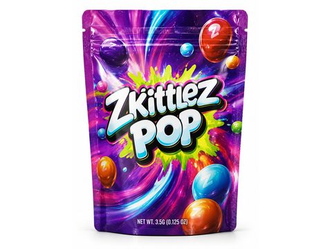 Zkittlez Pop 3.5g mylar bag