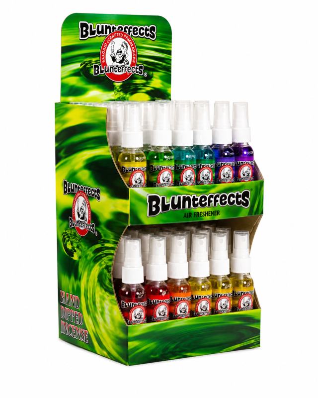 Blunteffects air freshener spray display wholesale