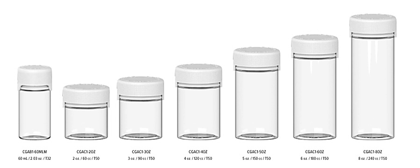 Chubby Gorilla Aviator containers 2oz to 8oz child resistant wholesale