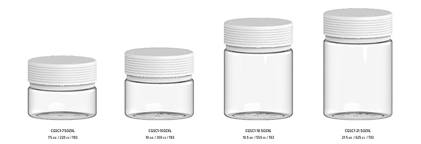 Chubby Gorilla Spiral XL containers 7.5oz to 21.5oz wholesale