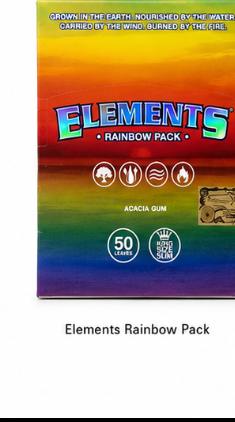 Elements Rainbow Pack — 50ct Box