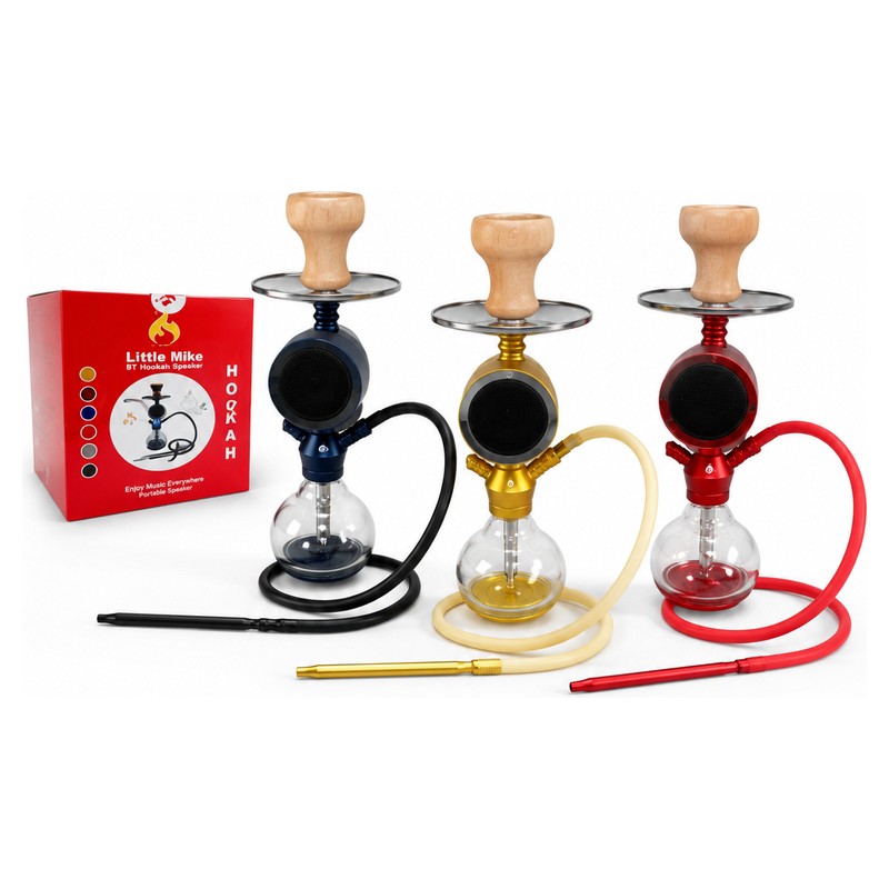 Little Mike Hookah + BT Speaker — 14in wholesale