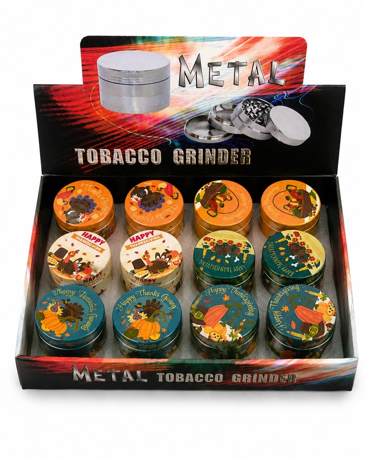 Mini Thanksgiving Grinder Display — 12pc wholesale