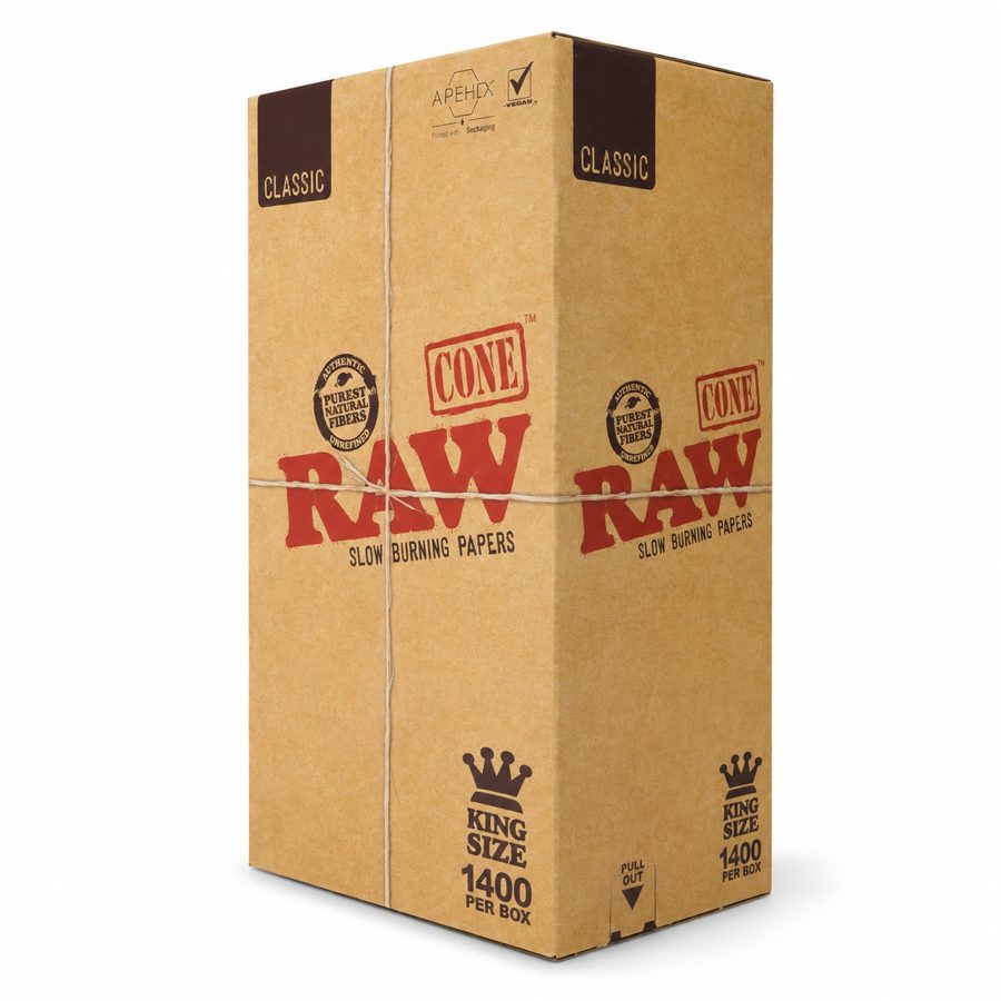 RAW Classic Cone King Size — 1400/box wholesale