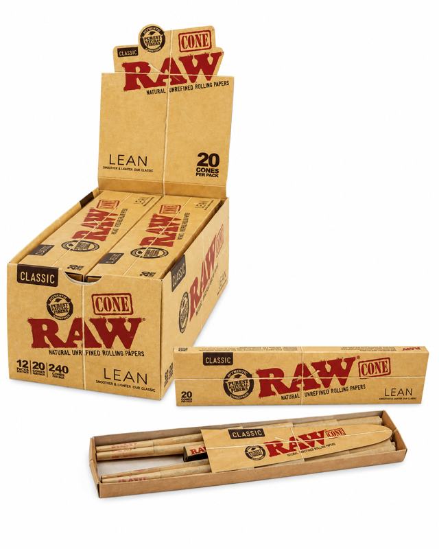RAW Lean — 240 Cones/Box