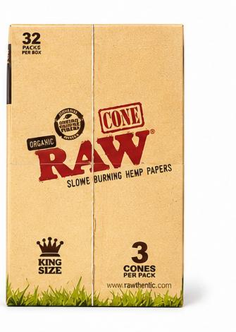 RAW Organic Cone KS — 32pk Box
