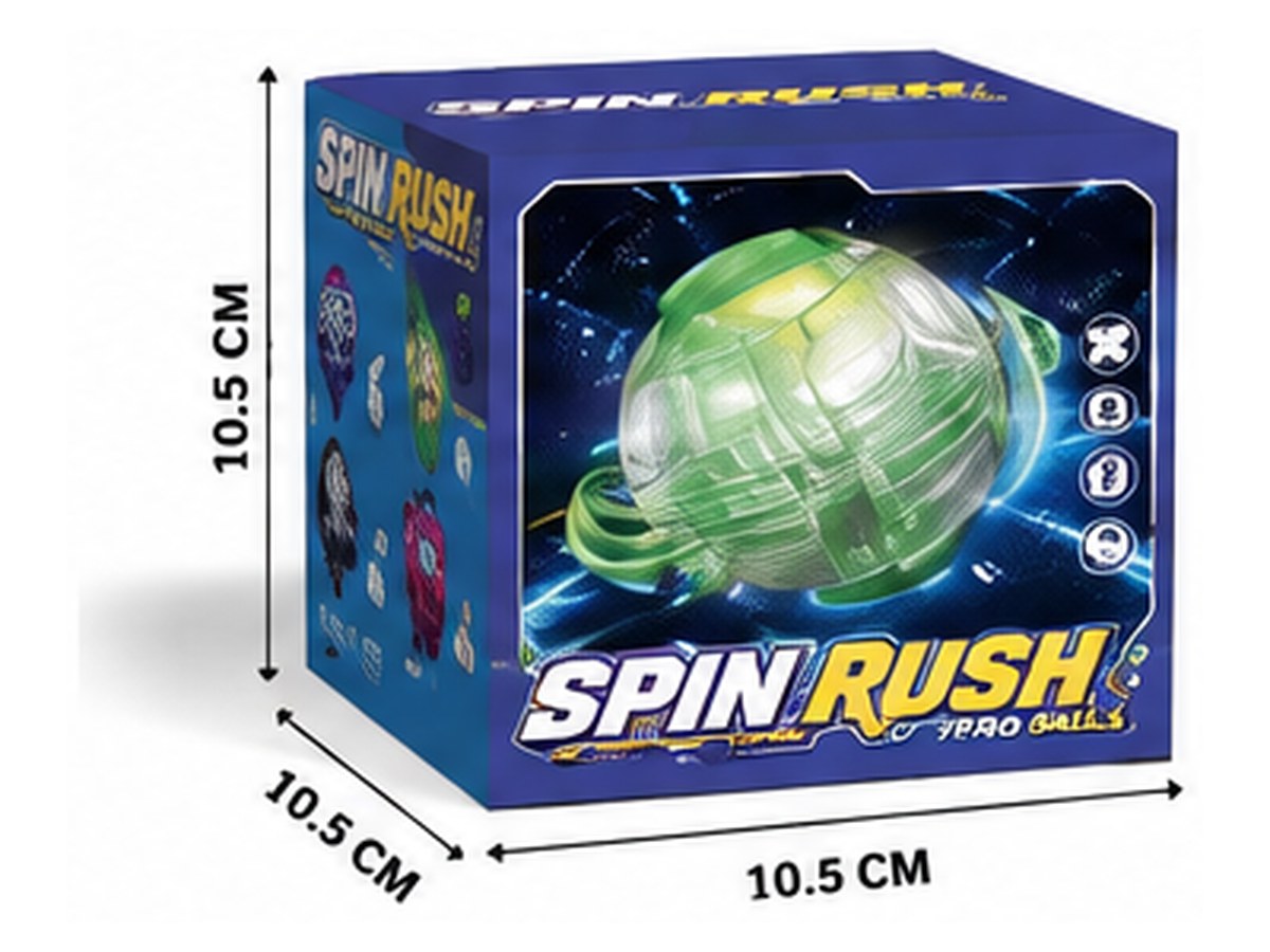 Spin Rush Gyro Ball — 24pc Display — wholesale counter display