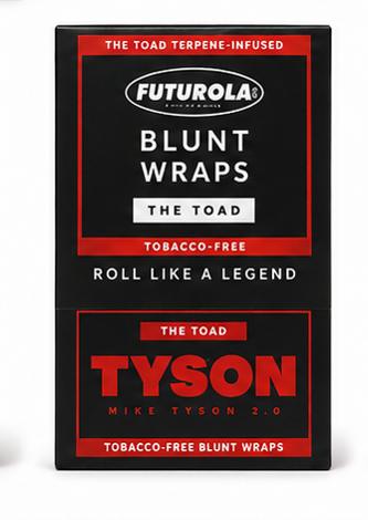Tyson x Futurola blunt wraps display wholesale
