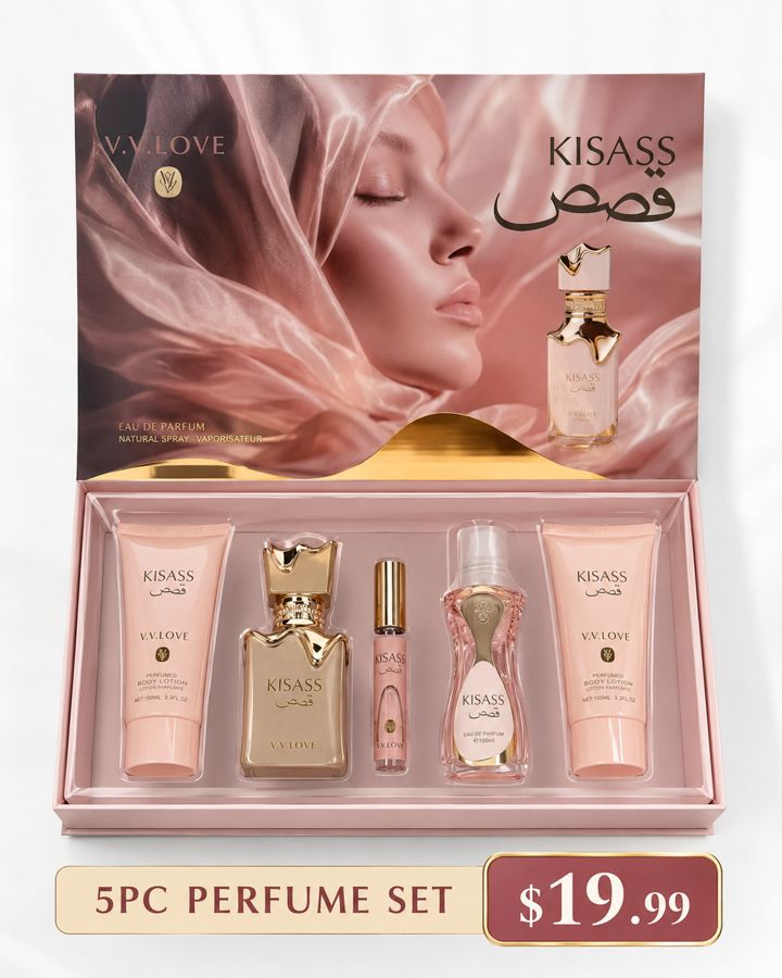 V.V.Love Kisass — 5pc Perfume Set