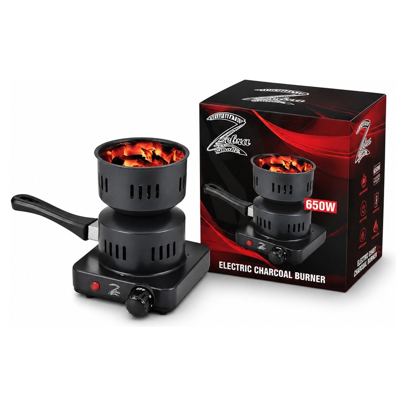 Zebra Electric Charcoal Burner 650W wholesale